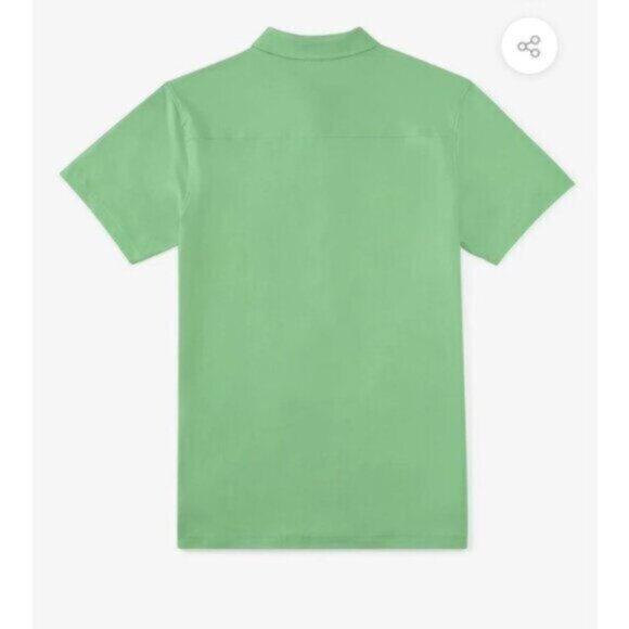 NWT Swet Tailor Men's Pistachio Green All In Polo Swet Polo Size XXL - Picture 3 of 8